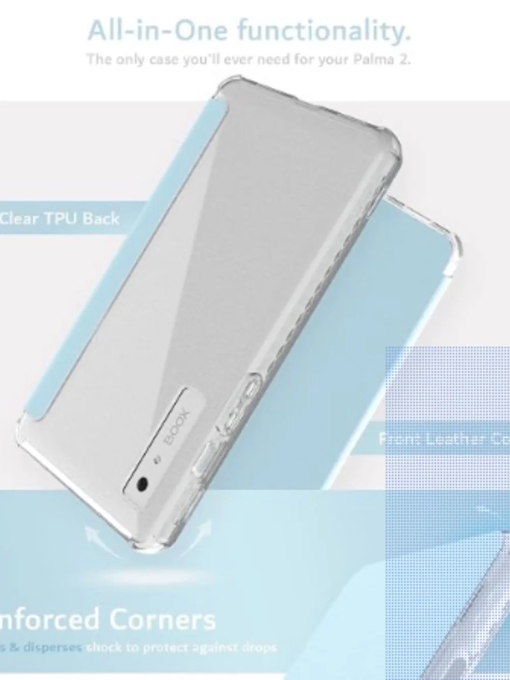 TUDIA SKN FLIP V2 Case for Onyx Boox Palma 2